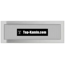 Решетка для камина Kratki серебрянная (матовая) 17/49