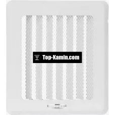 Решітка для каміну Darco Light Рж2 біла (з жалюзі)