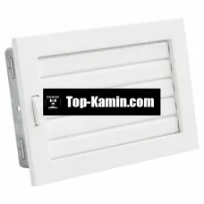 Решітка для каміну Darco Ventlab KRVZ 240x170 біла з рухомими жалюзі