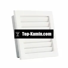 Решітка для каміну Darco Ventlab KRVZ 220x220 біла з рухомими жалюзі