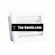 Решітка для каміну Darco Ventlab KRVZS 190x170 біла з нерухомими жалюзі