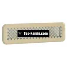 Решітка для каміну Darco Р0 крем (без жалюзі)