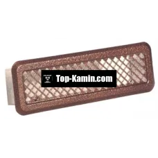 Решітка для каміну Darco Р0 антич. мідь (без жалюзі)
