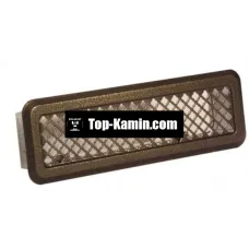 Решітка для каміну Darco Р0 антич. латунь (без жалюзі)