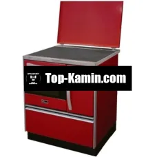 Печь-камин MBS Thermo Royal 720 L бордо