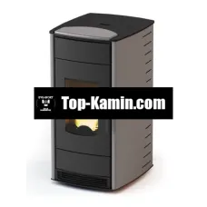 Піч-камін MBS Thermo Pellet 18 кВт сіра
