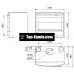 Каминная топка Dovre 2520 BS