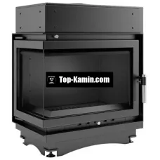 Камінна топка Kratki Maja PW/BL/12/BS/W без рами, з водяним контуром