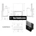 Каминная топка Kratki Oliwia PW/22/G/W с водяным контуром Каминная топка Kratki Oliwia PW/22/G/W с водяным контуром