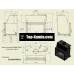 Каминная топка Kratki Oliwia PW/22/W с водяным контуром