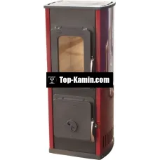 Печь Thorma Milano II bordeau