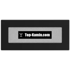 Решітка для каміну Kratki чорна 11/24