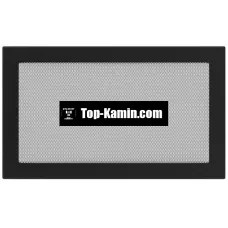 Решітка для каміну Kratki чорна 22/37