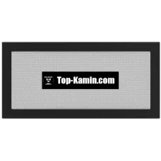 Решітка для каміну Kratki чорна 22/45