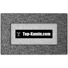 Решітка для каміну Kratki чорне срібло 11/17