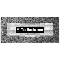 Решітка для каміну Kratki чорне срібло 11/24