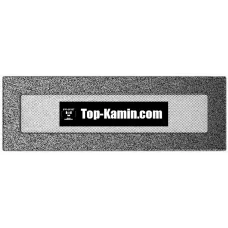 Решітка для каміну Kratki чорне срібло 11/32