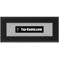 Решітка для каміну Kratki чорна Оскар 11/24