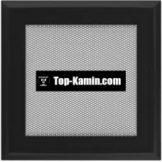 Решетка для камина Kratki черная Оскар 17/17