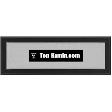 Решітка для каміну Kratki чорна Оскар 17/49