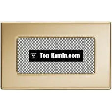 Решітка для каміну Kratki позолота 11/17