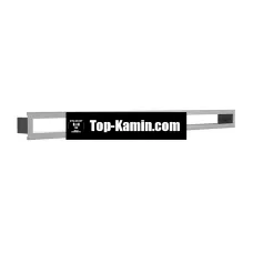 Решітка для каміну Kratki шліфована TUNEL/6/100/SZ