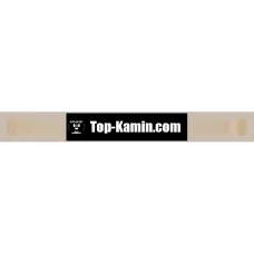 Решітка для каміну Kratki кремова LUFT/6/60
