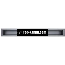 Решітка для каміну Kratki графітова Mila тунель 140х1132