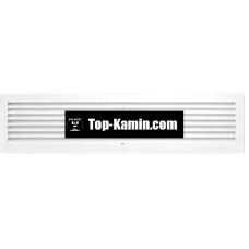 Решітка для каміну Kratki біла Fresh 17х70