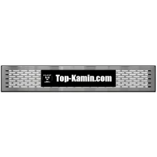 Решетка для камина напольная Kratki шлифованная Floor 9х60