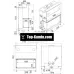 Каминная топка M-design 1100 CL/CR (с боковым стеклом, левое или правое) Diamond