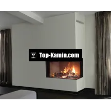 Каминная топка M-design 1100 CL/CR (с боковым стеклом, левое или правое) Diamond