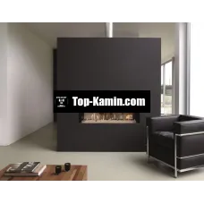 Каминная топка газовая M-design 1150 DH DOUBLE FACE Diamond Plus