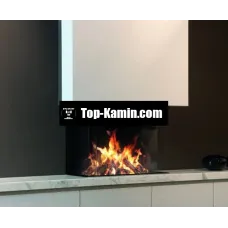 Каминная топка M-design 800 DC (три стекла вертикал.) Diamond