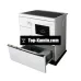 Печь Thorma Okonom 75/Fiko De Luxe white right