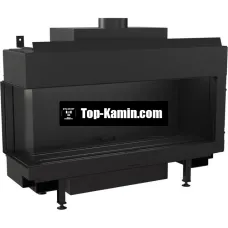 Каминная топка газовая Kratki LEO 100 NG левосторонняя