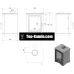 Отопительная печь Kratki Koza K5 S (7 кВт)