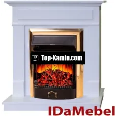 Каминокомплект IDaMebel Michelle Gold